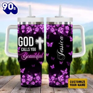 Christian God Calls You Beautiful Stanley Tumbler 40oz