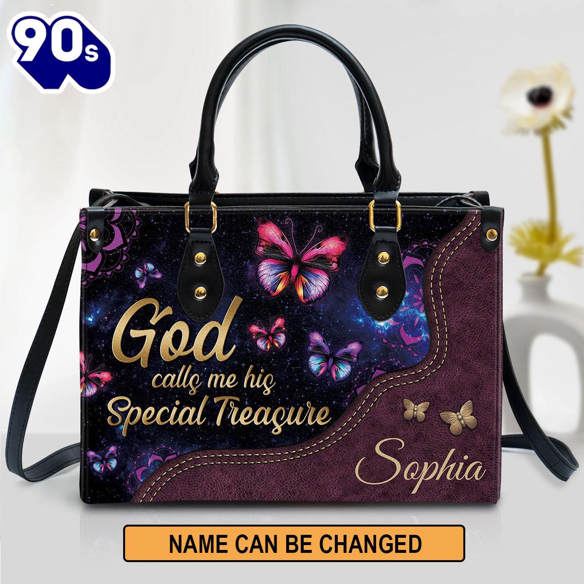 God Calls You His Treasure Leather Bag , Christian Bags Gift For Women Christmas God Calls You His Treasure Leather Bag , Christian Bags Gift For Women Christmas