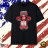 God First Family Second Then Indiana Hoosiers T Shirt, Viral 2D Graphic Tee