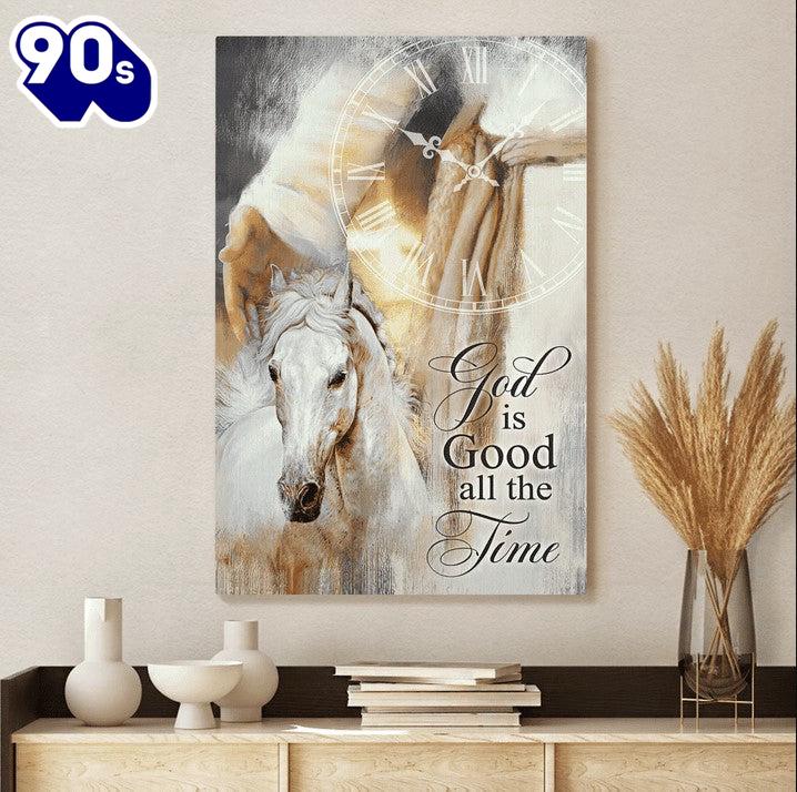 God Is Good All The Time Jesus And Horse Canvas Posters Poster Gift Christmas God Is Good All The Time Jesus And Horse Canvas Posters Poster Gift Christmas
