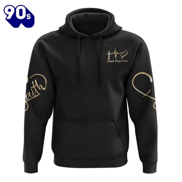 God Is Good All The Time Vintage 3D Hoodie