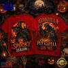 Godzilla Witch Hat Halloween Jack O Lantern Spooky Season 3D Shirt , Music New Design T Shirt