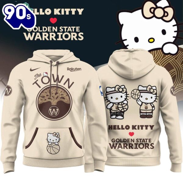 Golden State Warriors x Hello Kitty Night 2026 Special Edition Hoodie ...