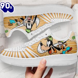 Goofy Air Sneakers NAF Custom Shoes