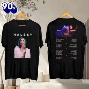 Graphic Halsey Shirt, Halsey Back…