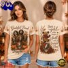 Grateful Dead Autumn Pumpkin Bear Vintage Tour Unisex 3D Shirt , Music New Shirt