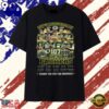 Green Bay Packers 107th Anniversary 1919 2026 Signatures NFL T Shirt , Viral 2D Graphic Tee