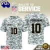 Green Bay Packers 2026 NFL Salute to Service Camo New Design 3D Shirt, NFL Trending Shirt