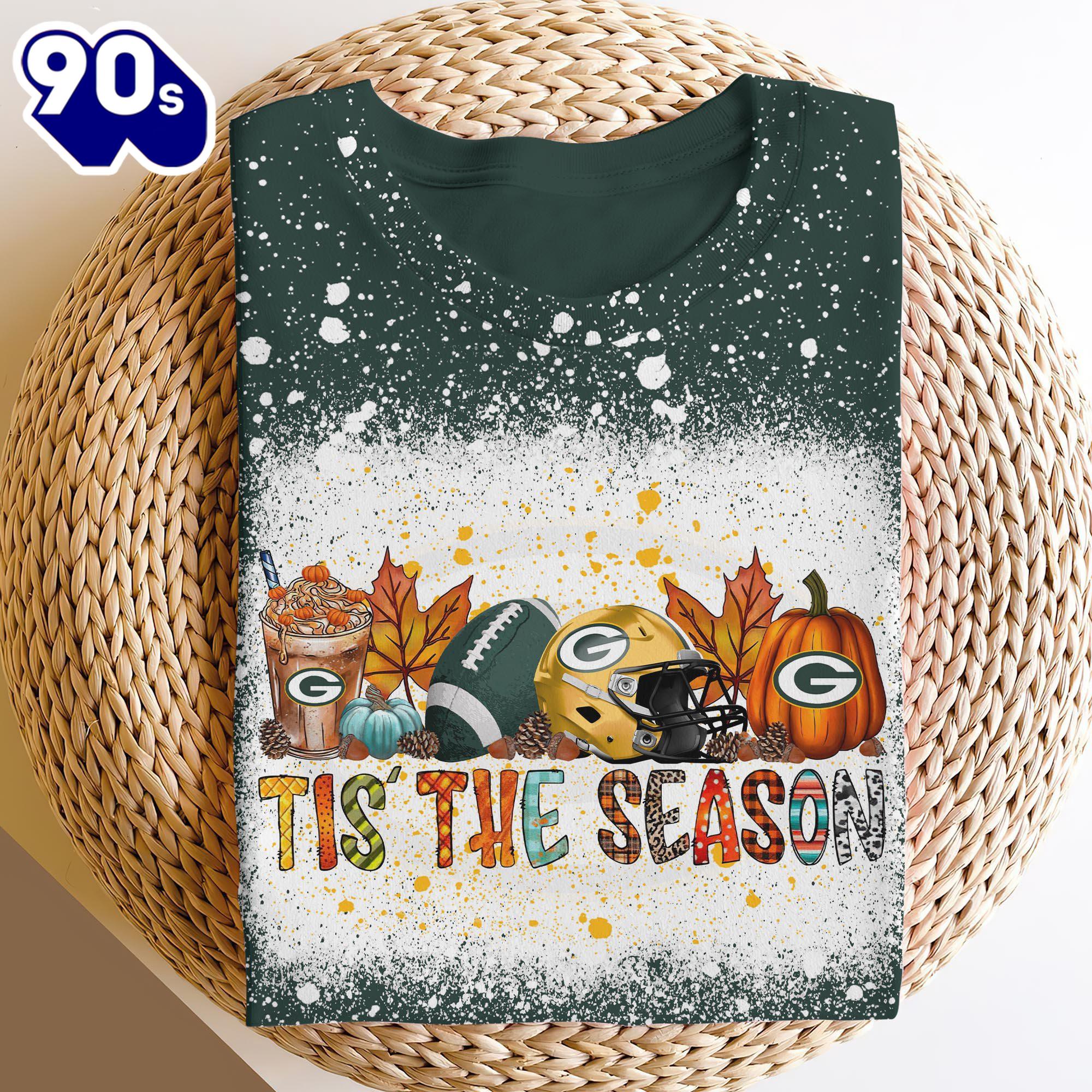 Green Bay Packers 3D Shirts, Tis The Season Shirts, Sport Shirts For Fan Gift Sport Green Bay Packers 3D Shirts, Tis The Season Shirts, Sport Shirts For Fan Gift Sport