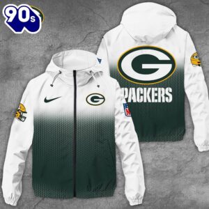 Green Bay Packers 3D Windbreaker…