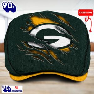Green Bay Packers NFL Basic Design Personalized Jeff Cap
