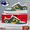 Green Bay Packers NFL End Zone Energy Custom Air Force 1 Shoes Sneaker, Trending NFL AF1