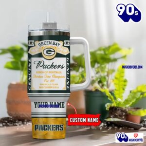 Green Bay Packers Nfl Kings Of Football Personalized Tumbler 40oz 1 Green Bay Packers Nfl Kings Of Football Personalized Tumbler 40oz