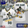 Green Bay Packers NFL Mickey Quarterback Football Jersey, NFL Football Jersey
