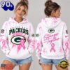 Green Bay Packers NFL Pink Ribbon Stronger Together Breast Cancer Awareness Hoodie, NFL Trending Shirt