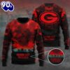 Green Bay Packers x Stranger Things Ugly Sweater Gift Xmas