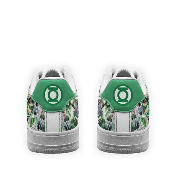 Green Latern Air Sneakers Custom Superhero Comic Shoes