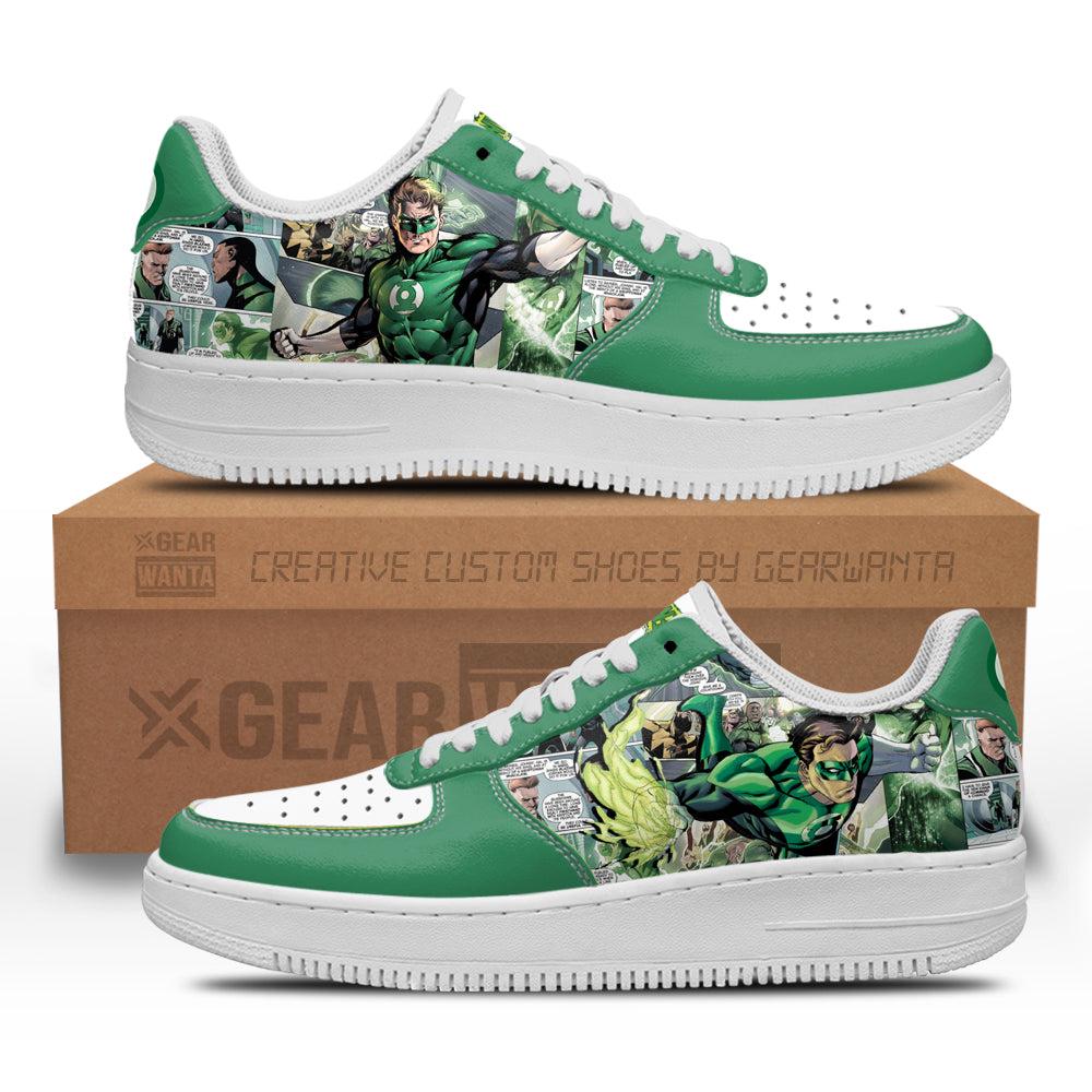Green Latern Air Sneakers Custom Superhero Comic Shoes Green Latern Air Sneakers Custom Superhero Comic Shoes