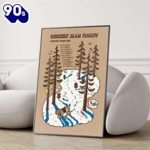Gregory Alan Isakov Winter Tour 2026 Poster