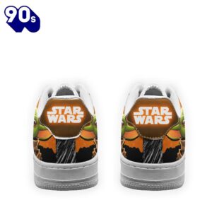 Grogu Baby Yoda Air Sneakers Custom Star Wars Shoes