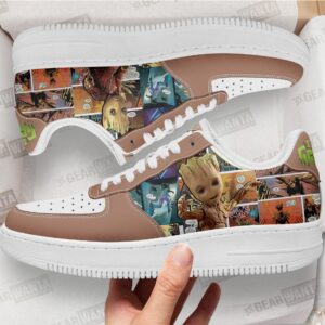 Groot Air Sneakers Custom Superhero Comic Shoes