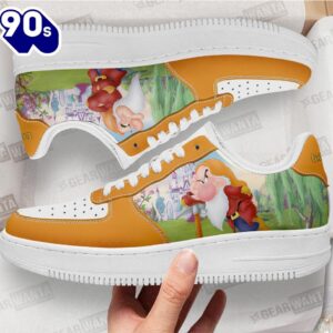Grumpy Snow White and 7 Dwarfs Custom Air Sneakers