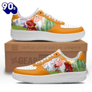 Grumpy Snow White and 7 Dwarfs Custom Air Sneakers 3 Grumpy Snow White and 7 Dwarfs Custom Air Sneakers