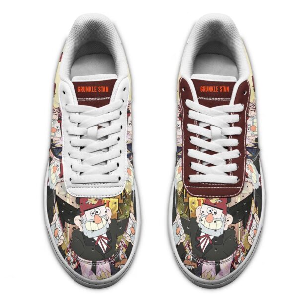Grunkle Stan Gravity Falls Air Sneakers Custom Cartoon Shoes