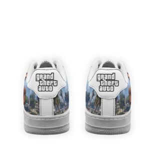 GTA Carl Johnson Air Sneakers Custom Video Game Shoes