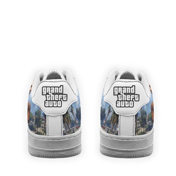GTA Carl Johnson Air Sneakers Custom Video Game Shoes