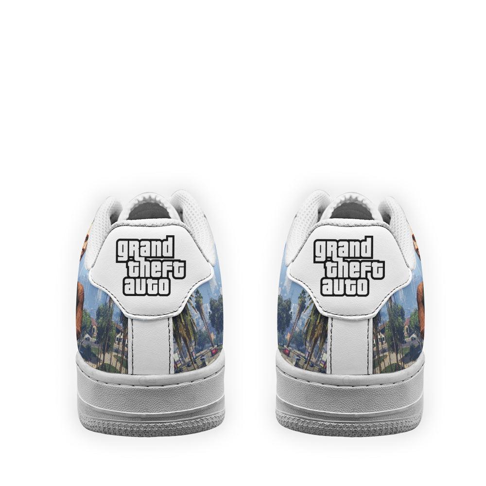 GTA Carl Johnson Air Sneakers Custom Video Game Shoes GTA Carl Johnson Air Sneakers Custom Video Game Shoes