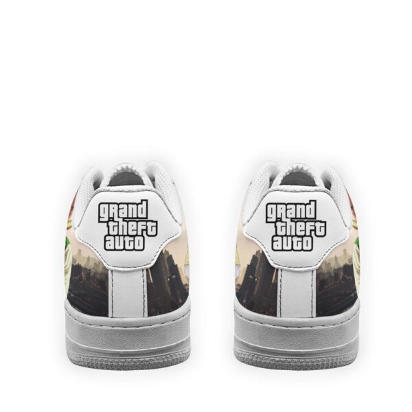 GTA Franklin Clinton Air Sneakers Custom Video Game Shoes