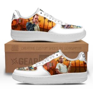 GTA Trevor Philips Air Sneakers Custom Video Game Shoes