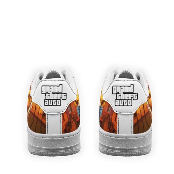 GTA Trevor Philips Air Sneakers Custom Video Game Shoes