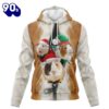 Guinea Pig Group Christmas Hoodie All Over Print  , Pet Christmas 3d Shirt