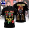 Guns N’ Roses 3D Apparel Gift For Fans Rock Music 3D Shirt