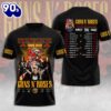Guns N’ Roses 3D Apparel Gift For Fans Rock Music 3D Shirt