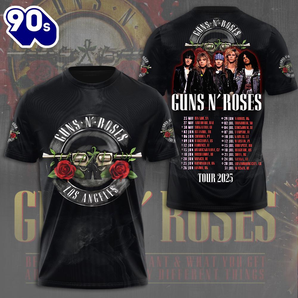 Guns N’ Roses 3D Apparel Gift Summer For Man And Women Rock Music 3D Shirt Guns N’ Roses 3D Apparel Gift Summer For Man And Women Rock Music 3D Shirt