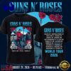 Guns N’ Roses BC Place Vancouver 2026 World Tour New Design 3D Shirt, Viral 3D Music Tee