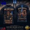 Guns N’ Roses Remembering 911 343 Tribute Twin Towers Portrait 3D Shirt, Viral 3D Music Tee