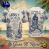 Guns N’ Roses Tropical Palms Appetite for Destruction 2026 Vintage 3D Shirt , Viral 3D Music Tee