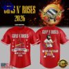 Guns N’ Roses x St. Louis Cardinals World Tour 2026 Mascot New Baseball Jersey, Music Fan Baseball Jersey