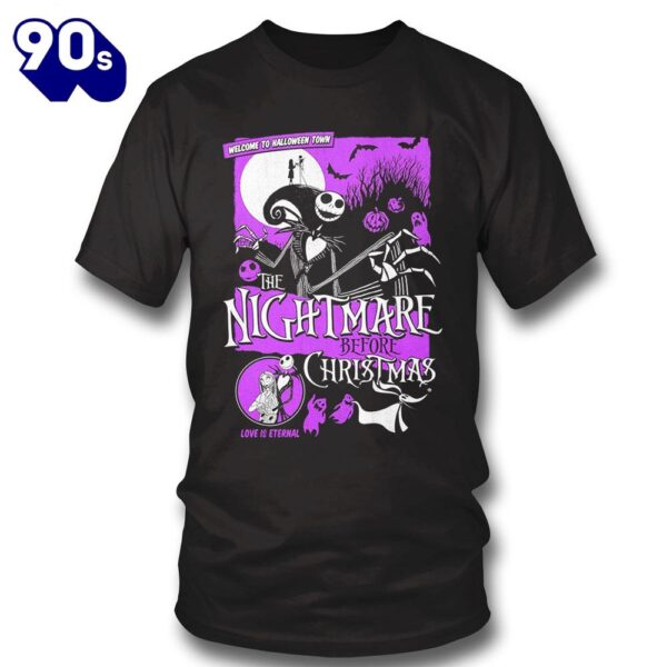 Halloween 2024 Nightmare Before Christmas Halloween Town Shirt