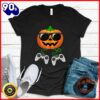 Halloween 2025  Halloween Jack O Lantern Gamer Boys Kids Men Funny Halloween T-Shirt