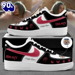 Halsey Back to Badlands Tour 2026 Signature Black Custom Name Shoes AF