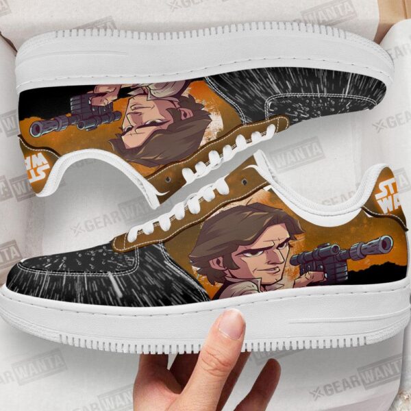 Han Solo Air Sneakers Custom Star Wars Shoes