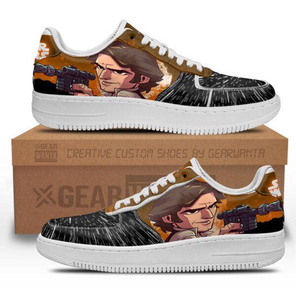 Han Solo Air Sneakers Custom Star Wars Shoes