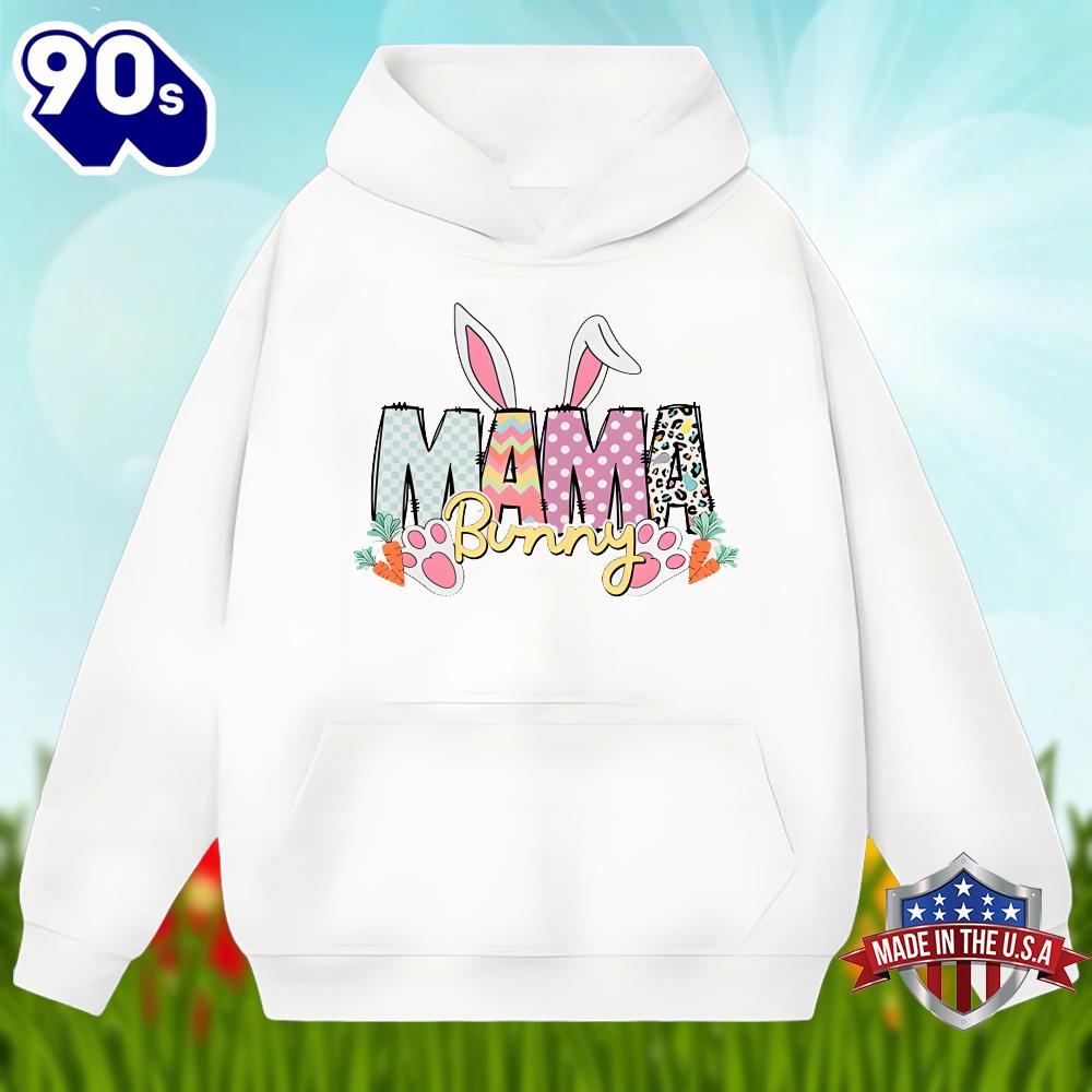Happy Easter Day Mama Bunny Graphic Shirt Happy Easter Day Mama Bunny Graphic Shirt