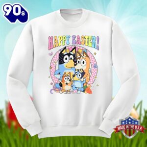 Happy Easter Day With Bluey Family Shirt Men Women 1 Happy Easter Day With Bluey Family Shirt Men Women