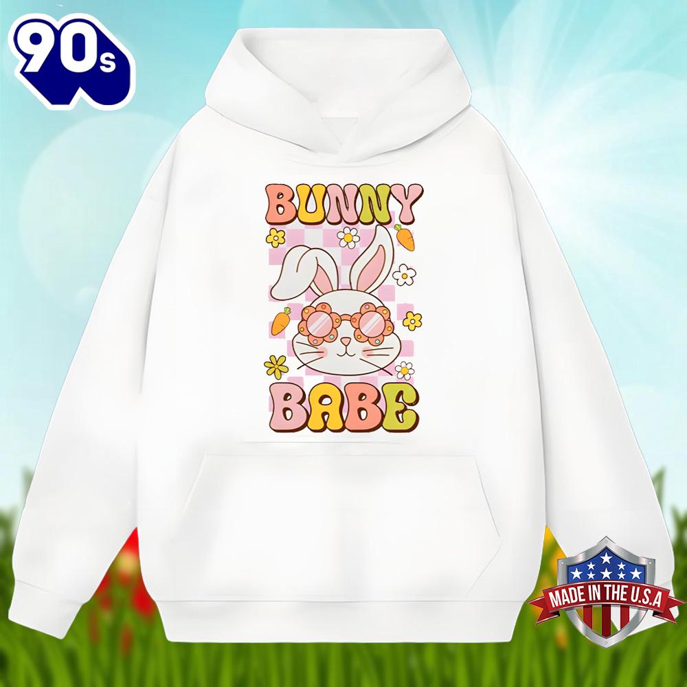 Happy Easter Day With Bunny Babe Classic Shirt Happy Easter Day With Bunny Babe Classic Shirt